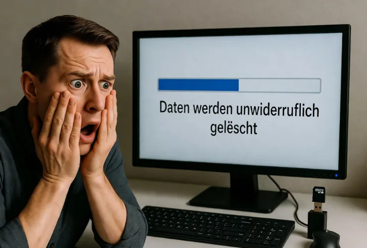 Versehentlich geloeschte Dateien wiederherstellen mit Recovery-Software